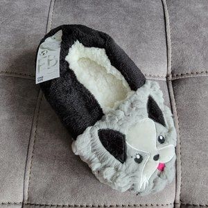 NWT Fuzzy Babba Women's 3D Dog Slipper Socks
